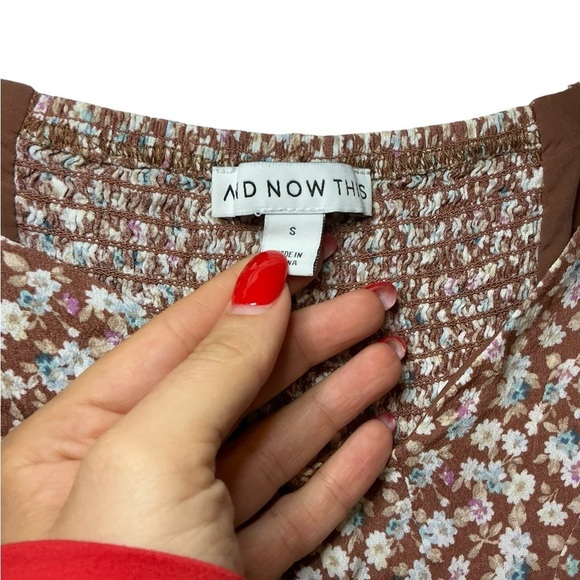 Floral Long Sleeve Dress - Picture 4 of 4